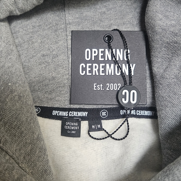 BNWT Opening Ceremony French terry hoodie, sz M - Picture 5 of 6